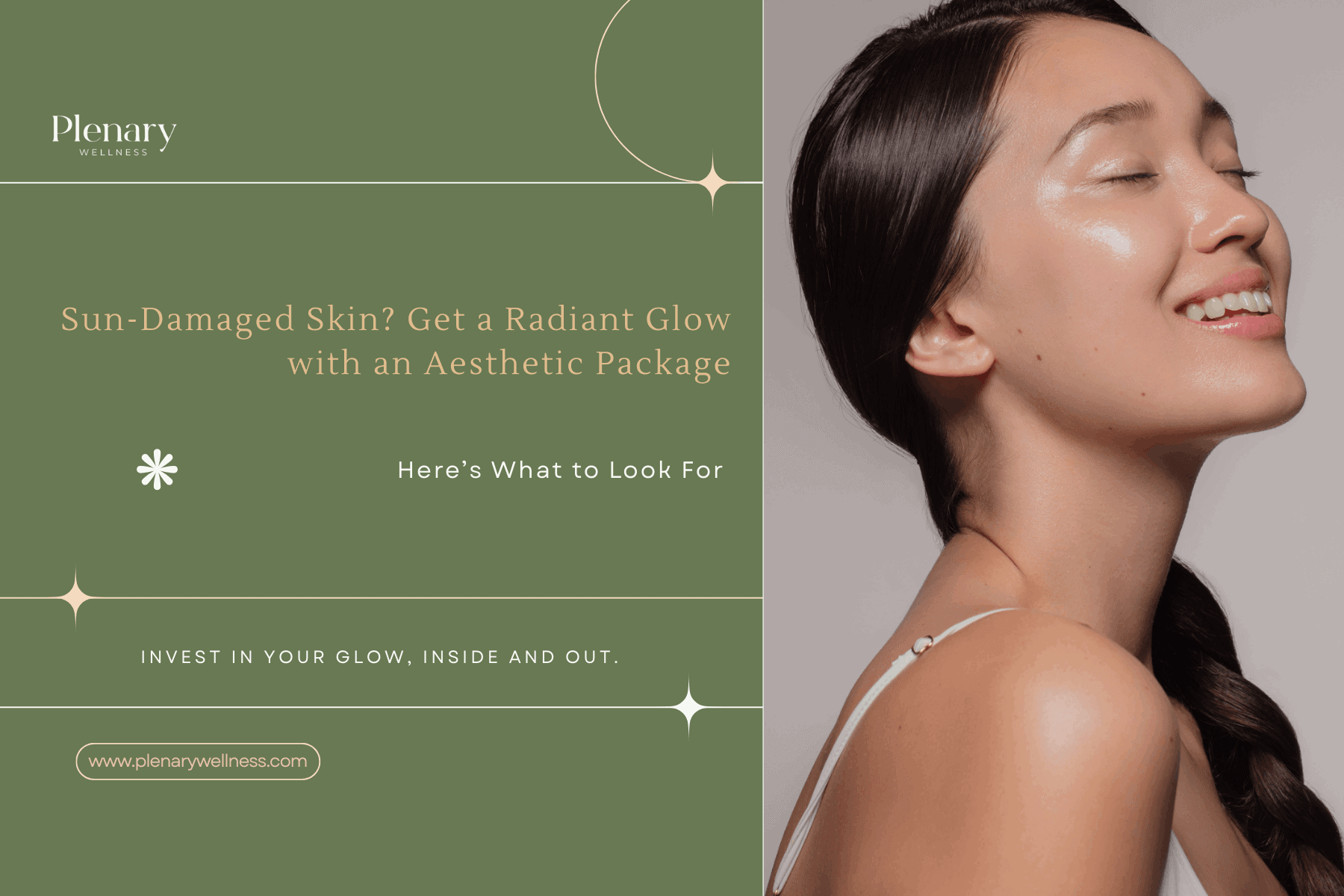 Sun-Damaged Skin? Get a Radiant Glow with an Aesthetic Package