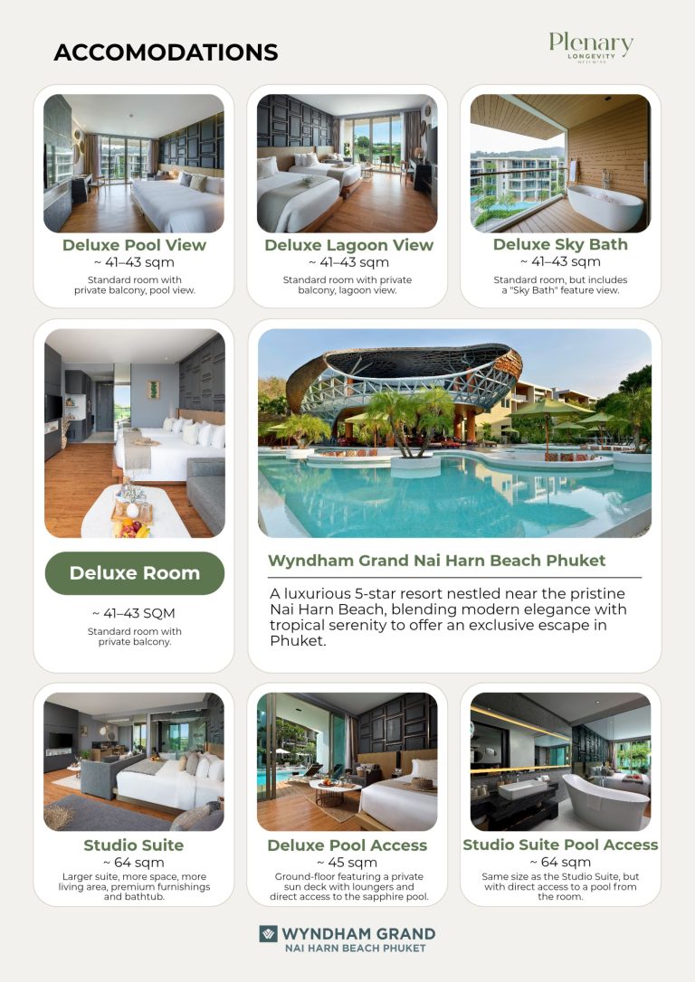 Luxury wellness retreat in Thailand at Wyndham Grand Nai Harn Beach Phuket